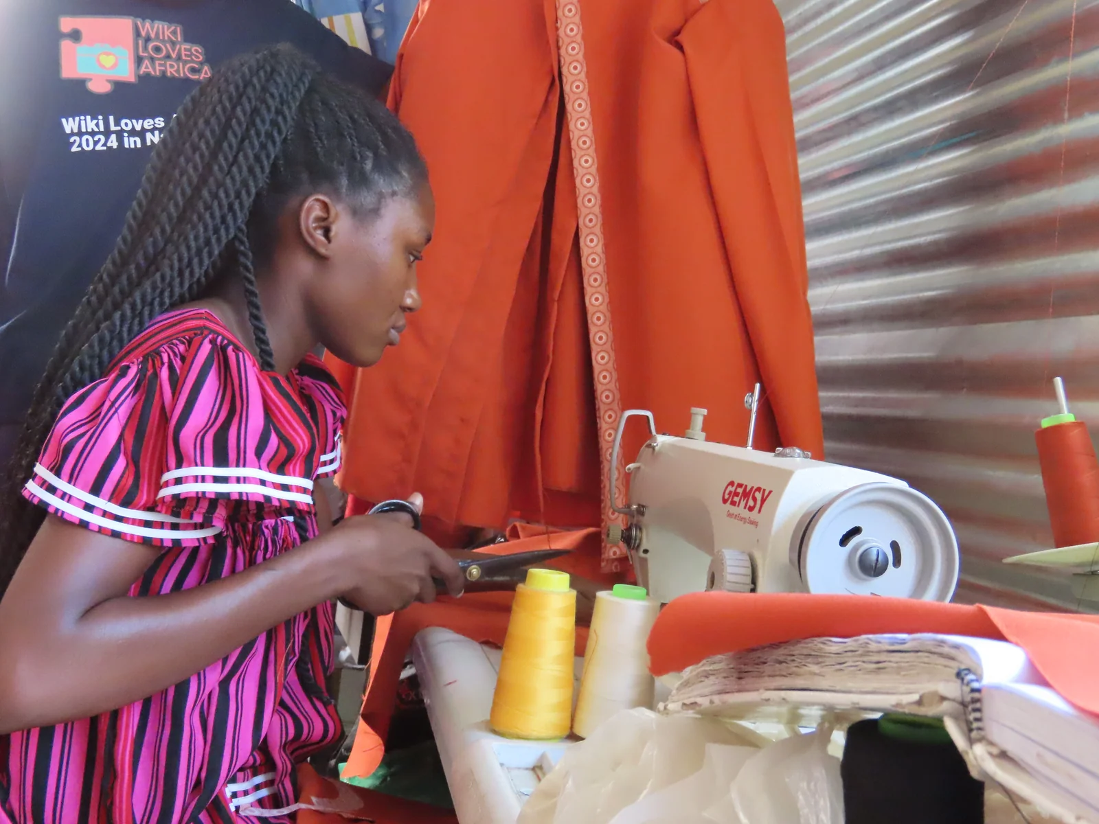 A Katutura boutique documented during a Wikimedia photo walk, photographed in 2024.