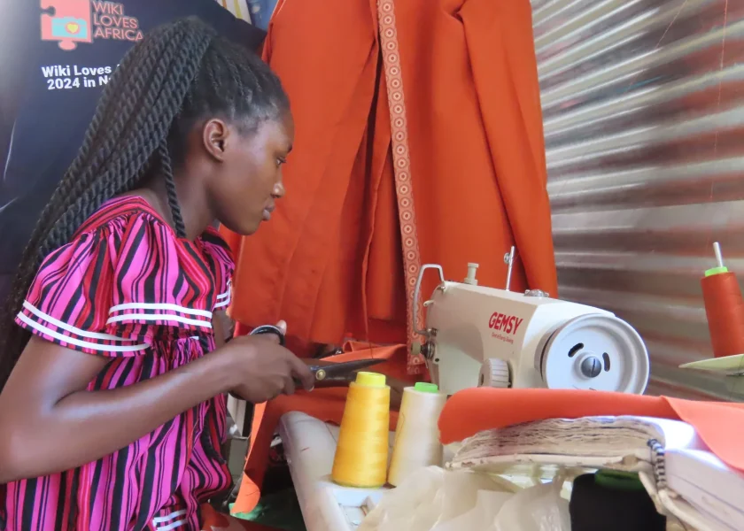 A Katutura boutique documented during a Wikimedia photo walk, photographed in 2024.